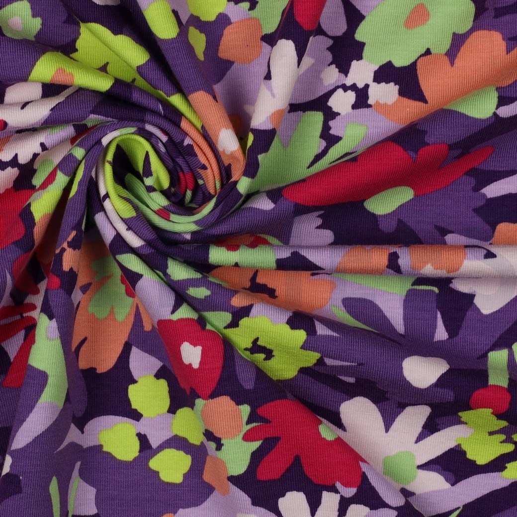JERSEY GOTS POP BLOSSOM NERIDA HANSEN DARK PURPLE #3