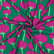 LENZING ECOVERO POPPIES NERIDA HANSEN DARK GREEN (thumbnail) #3
