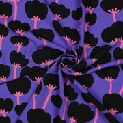 LENZING ECOVERO POPPIES NERIDA HANSEN PURPLE (thumbnail) #3