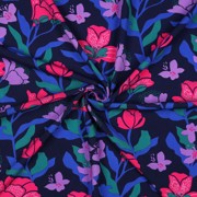 LENZING ECOVERO AMIRA FLORAL NERIDA HANSEN NAVY (thumbnail) #3