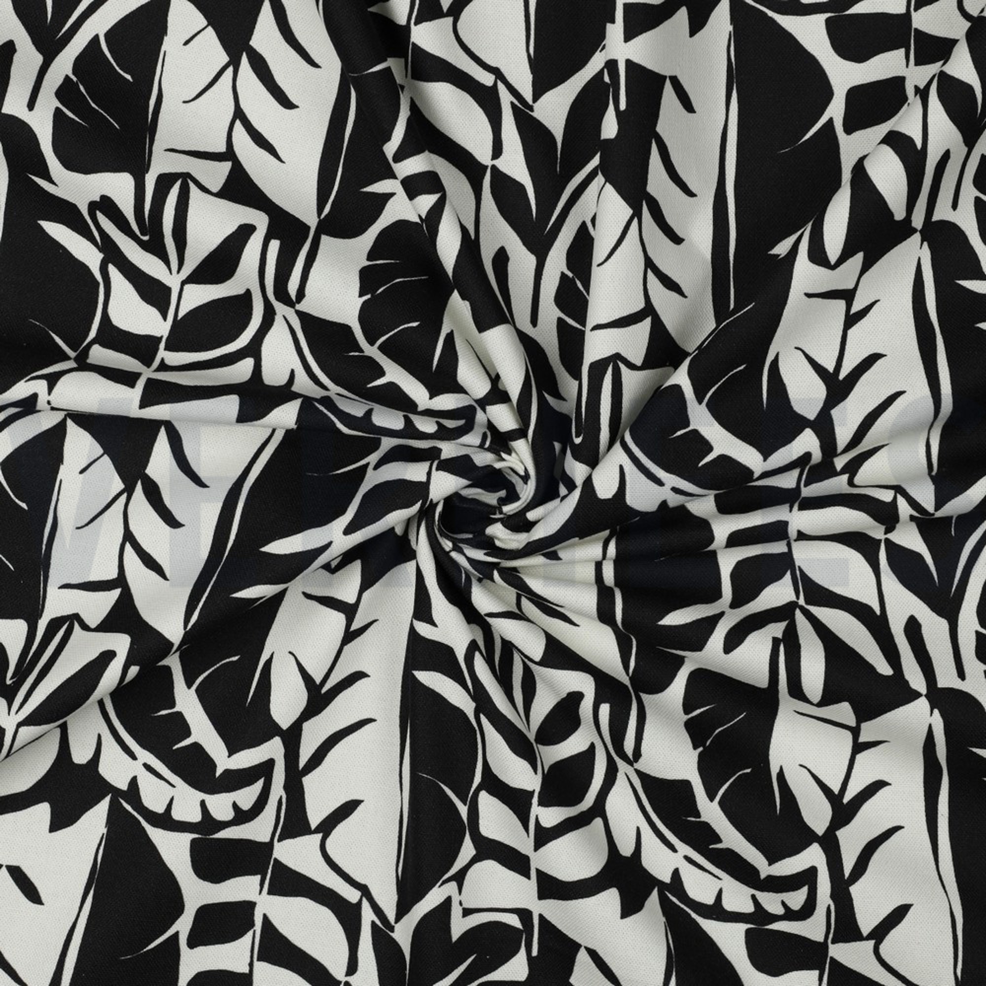 CANVAS ABSTRACT BLACK & WHITE (high resolution) #3