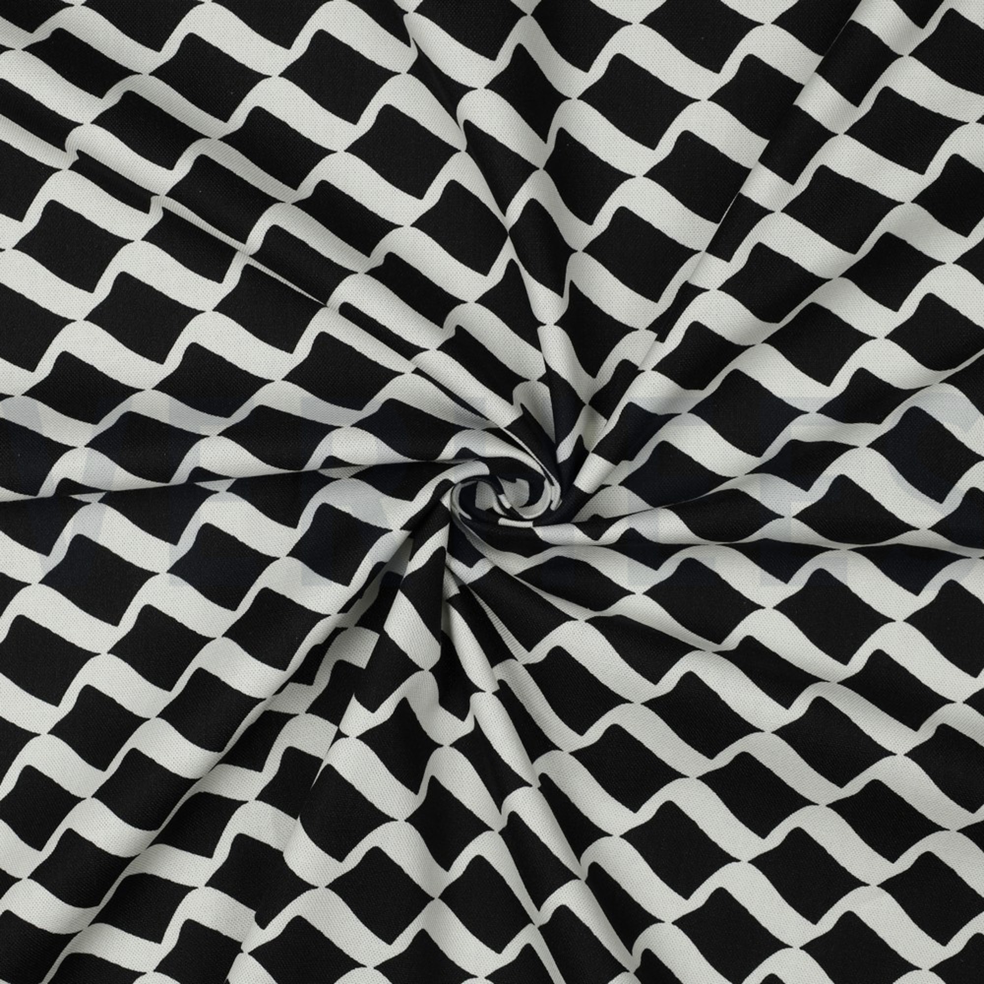 CANVAS ABSTRACT BLACK & WHITE (high resolution) #3