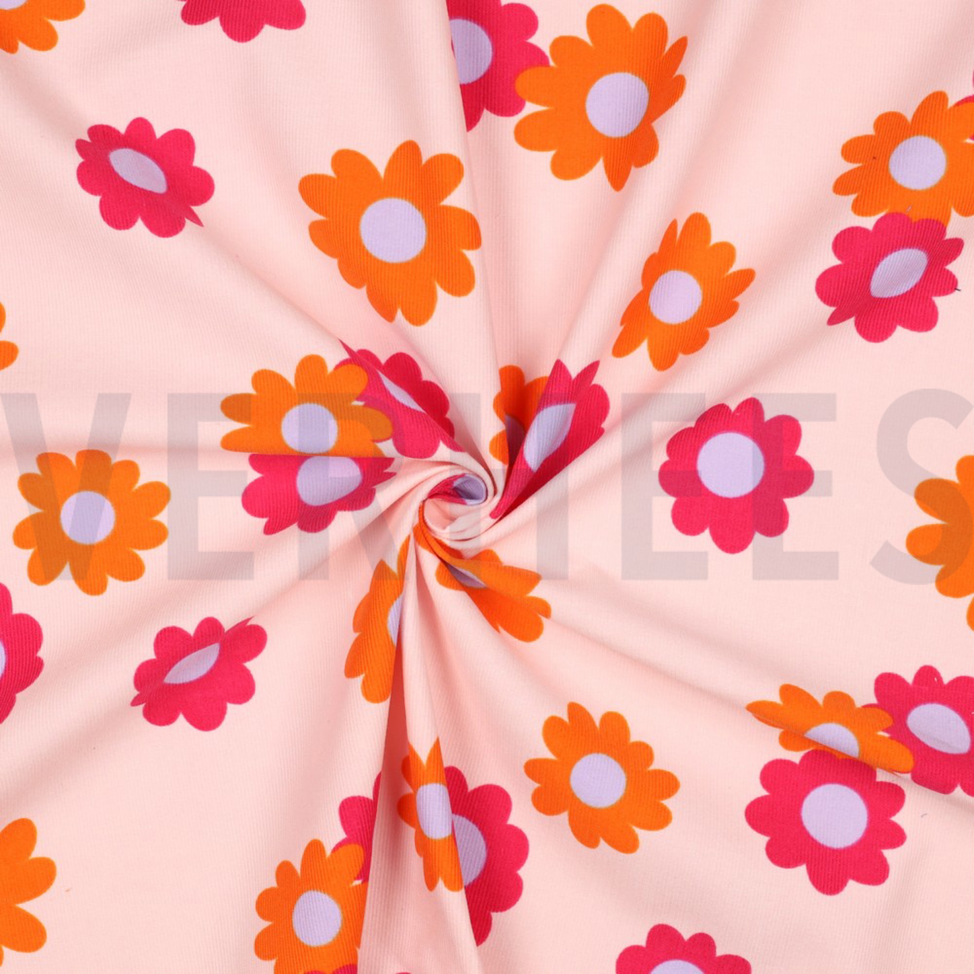 BABYCORD FLOWERS LIGHT PINK (high resolution) #3