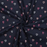 BABYCORD FOIL HEARTS NAVY (thumbnail) #3