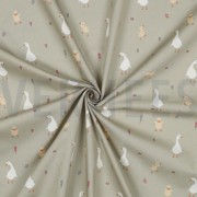 FINE POPLIN GOTS LITTLE GOOSE SAGE (thumbnail) #3