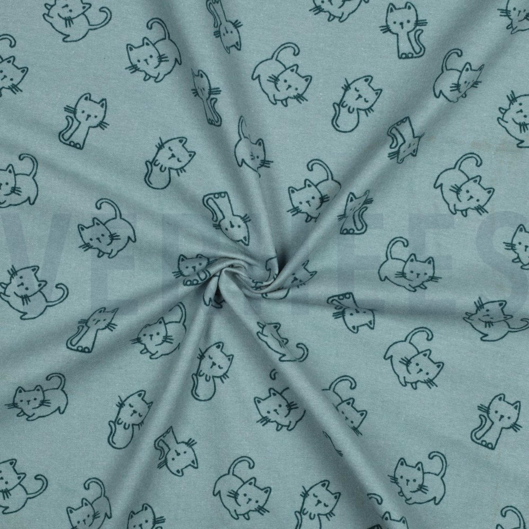 FLANNEL CATS MINT (high resolution) #3