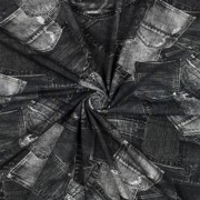 JERSEY DIGITAL JEANS POCKETS DARK GREY (thumbnail) #3