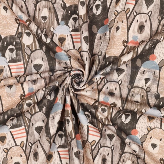 SWEAT DIGITAAL BEREN BEIGE #7