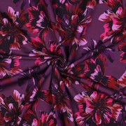 SWEAT DIGITAL FLOWERS DARK PURPLE (thumbnail) #3