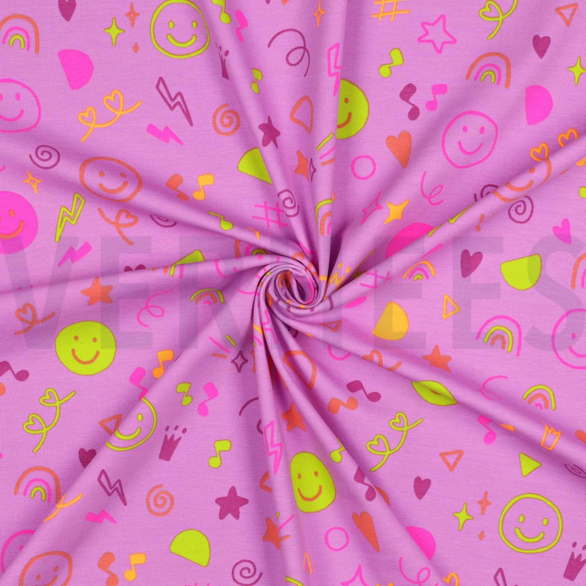 JERSEY NEON DOODLES LAVENDER (high resolution) #3