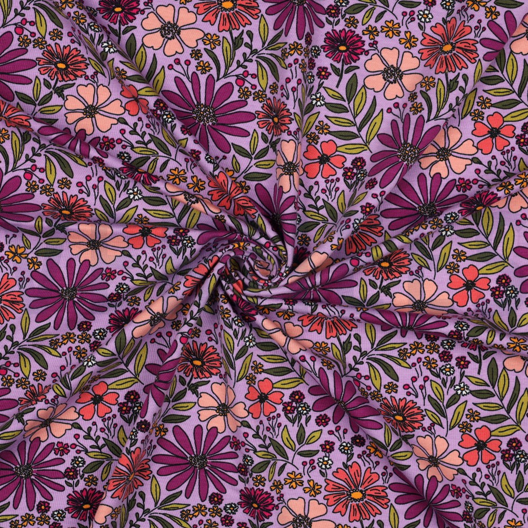 JERSEY FLOWERS LAVENDER (high resolution) #3