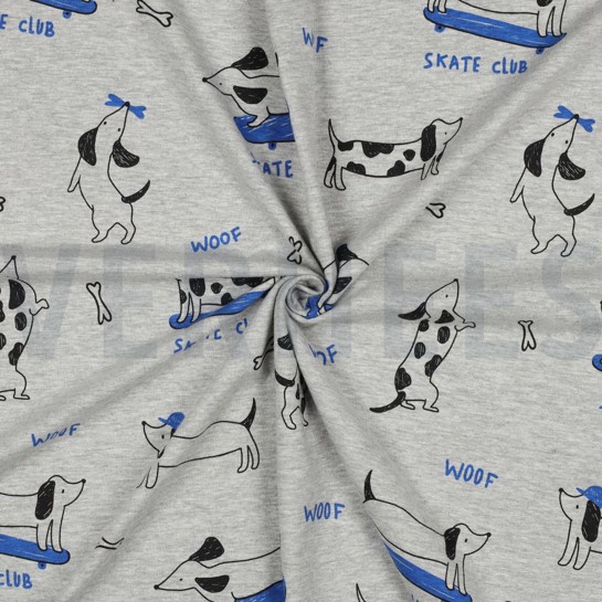 JERSEY MELANGE SKATE CLUB HELLGRAU MELIERT #7