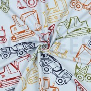 FRENCH TERRY WORK VEHICLES LIGHT BLUE (thumbnail) #3