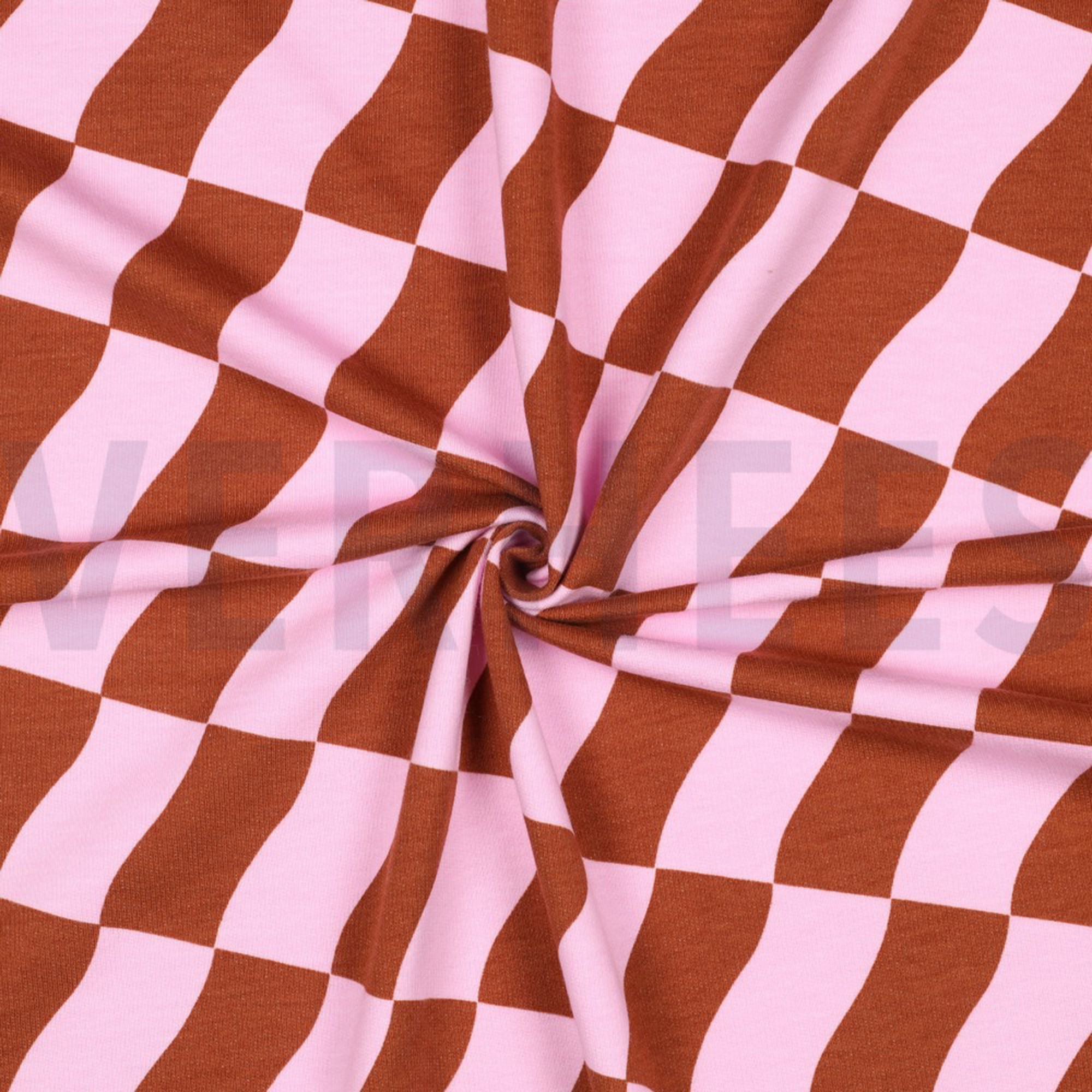 SOFT SWEAT CHECK PINK / BROWN (high resolution) #3
