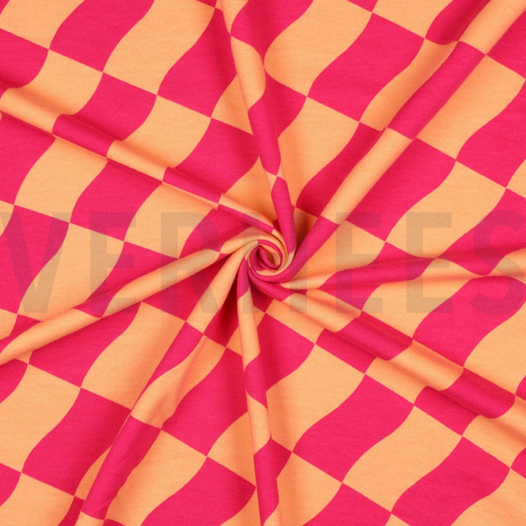 SOFT SWEAT CHECK PEACH / PINK #3