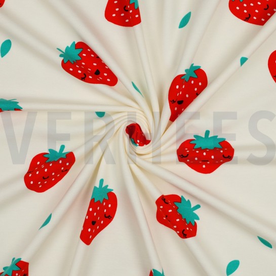 SOFT SWEAT ERDBEEREN ECRU #7