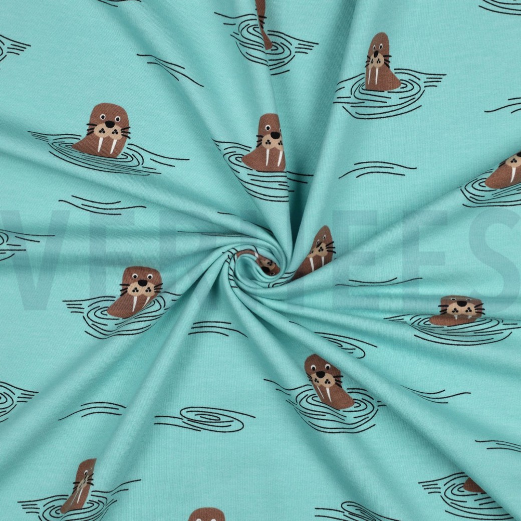 SOFT SWEAT WALRUSES DARK MINT #3