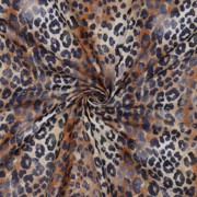 DOUBLE GAUZE DIGITAL ANIMAL SKIN LIGHT SAND (thumbnail) #3