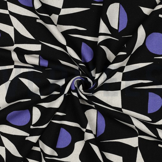 LINNEN VISCOSE ABSTRACT PAARS #7