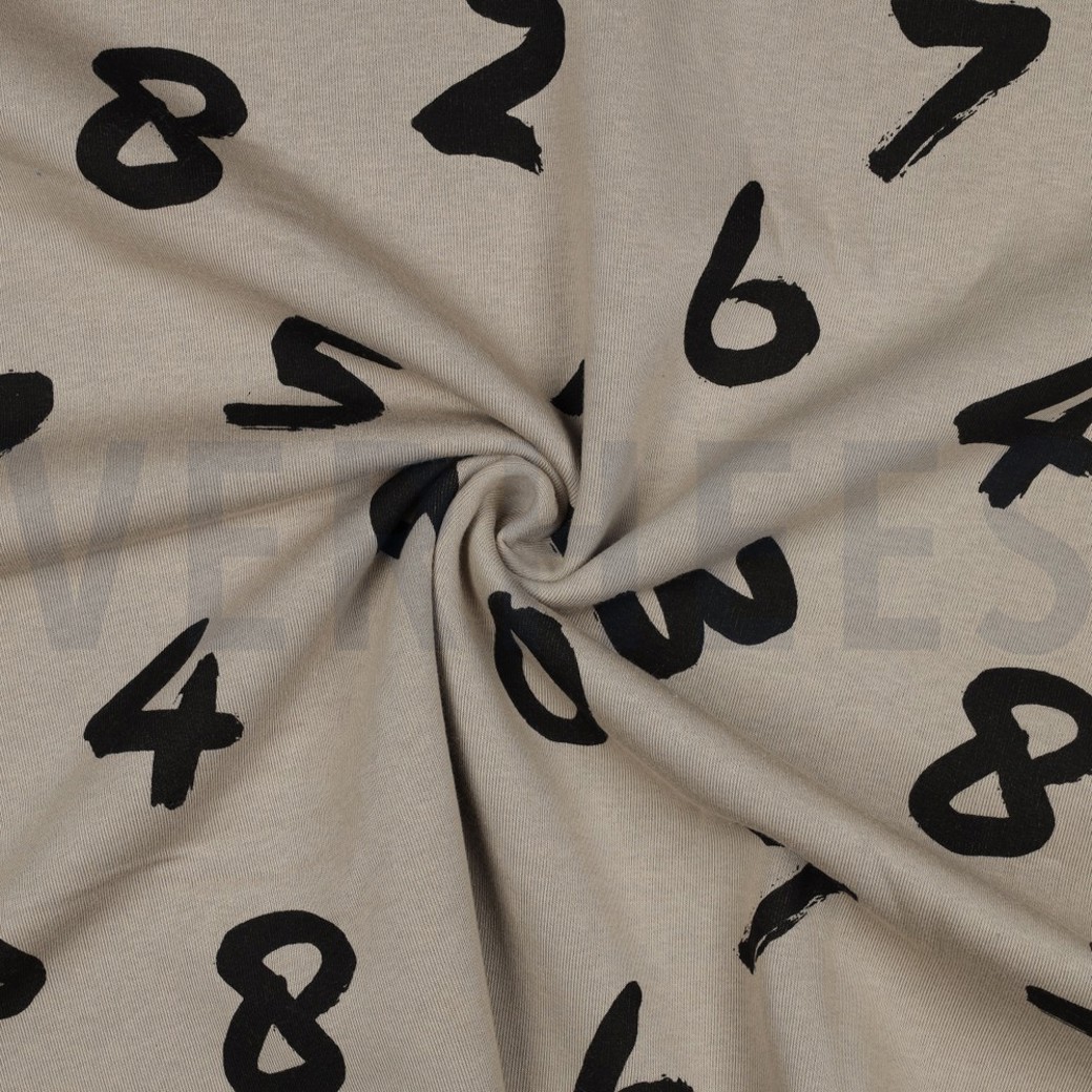 JOGGING NUMBERS TAUPE #3