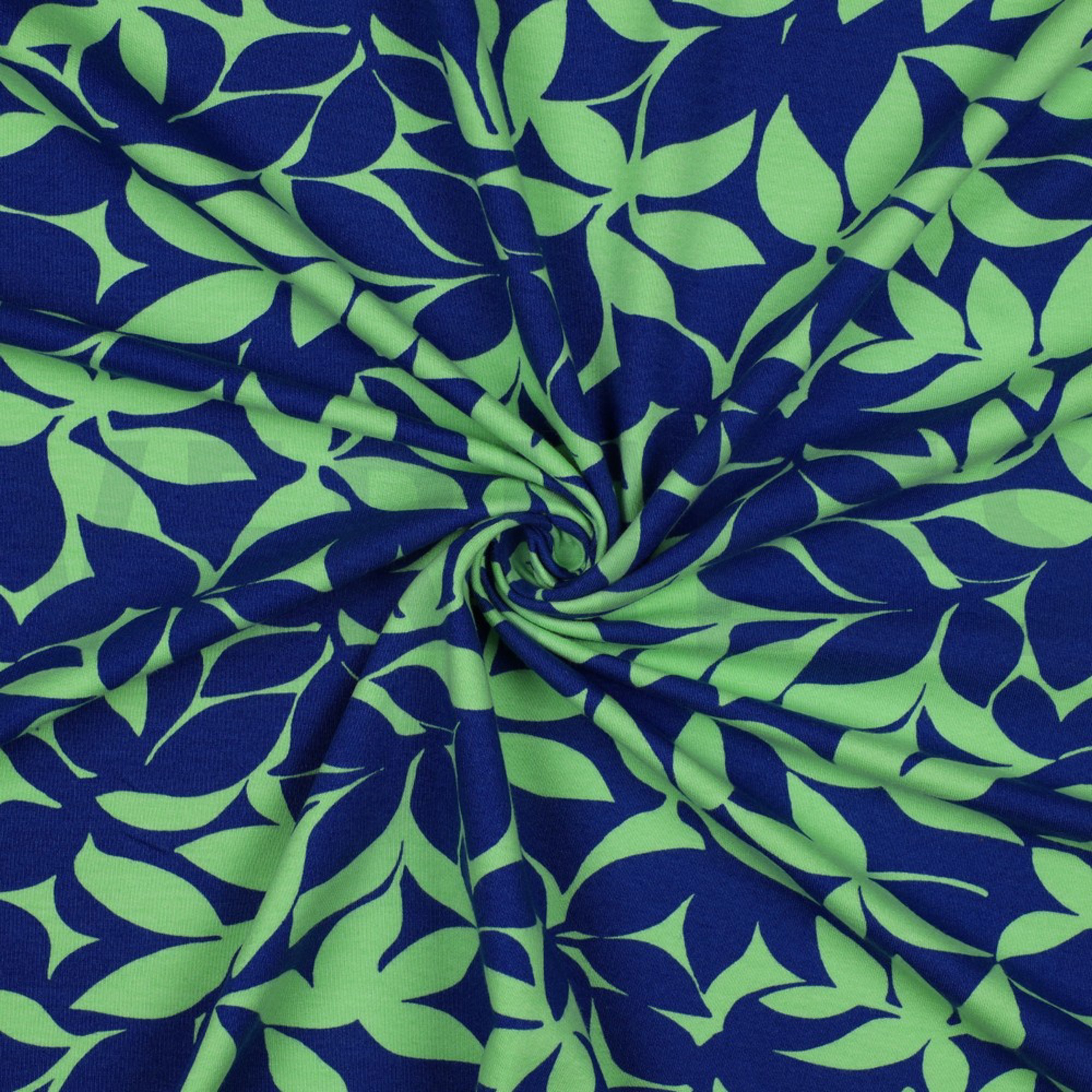 SOFT SWEAT LEAVES GREEN / NAVY (high resolution) #3