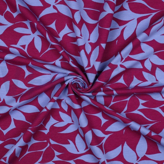 SOFT SWEAT BLÄTTER LILA / VIOLETT #7