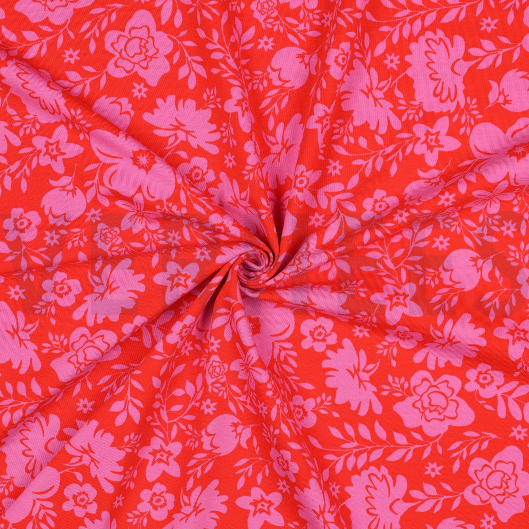 JERSEY FLOWERS RED (high resolution) #3