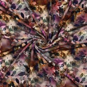 PUNTA DI ROMA DIGITAL FLOWERS PINK / OCHRE (thumbnail) #3