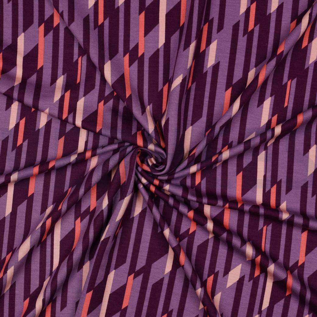 PUNTA DI ROMA ABSTRACT PURPLE #3