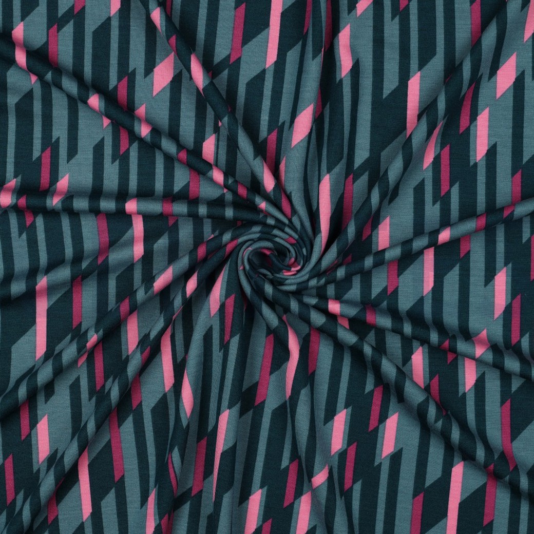 PUNTA DI ROMA ABSTRACT DARK MINT #3