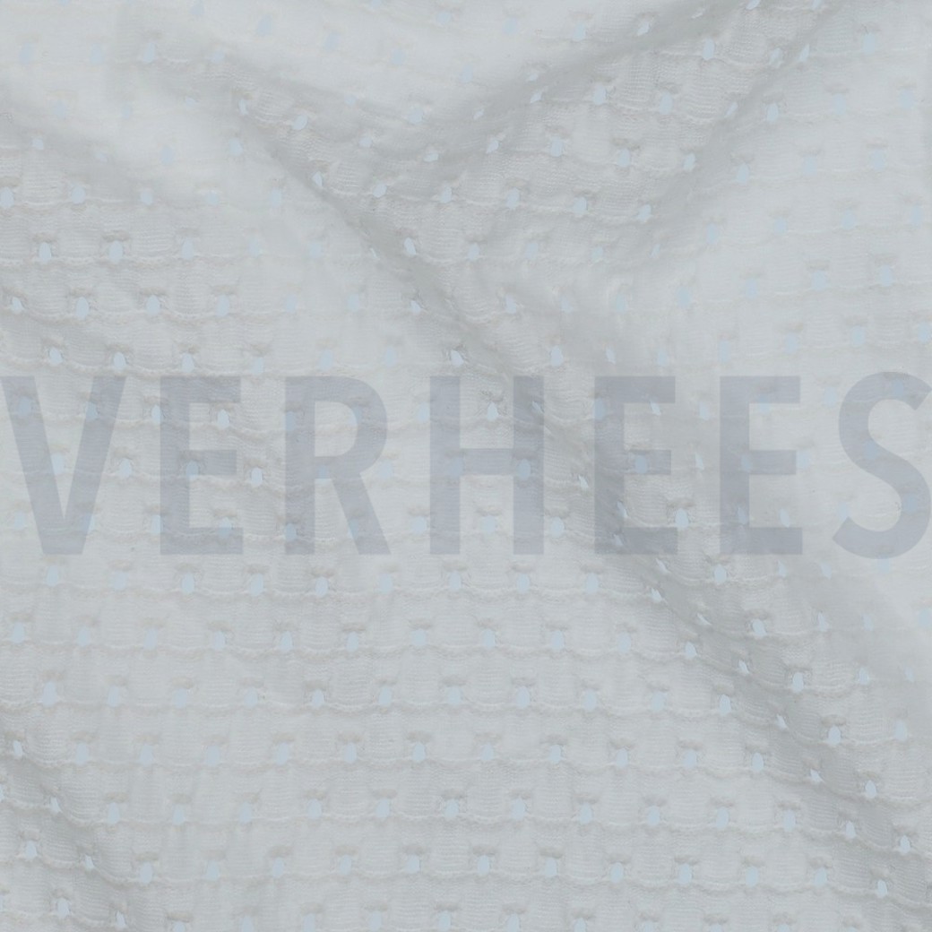 EYELET STRETCH WHITE #3