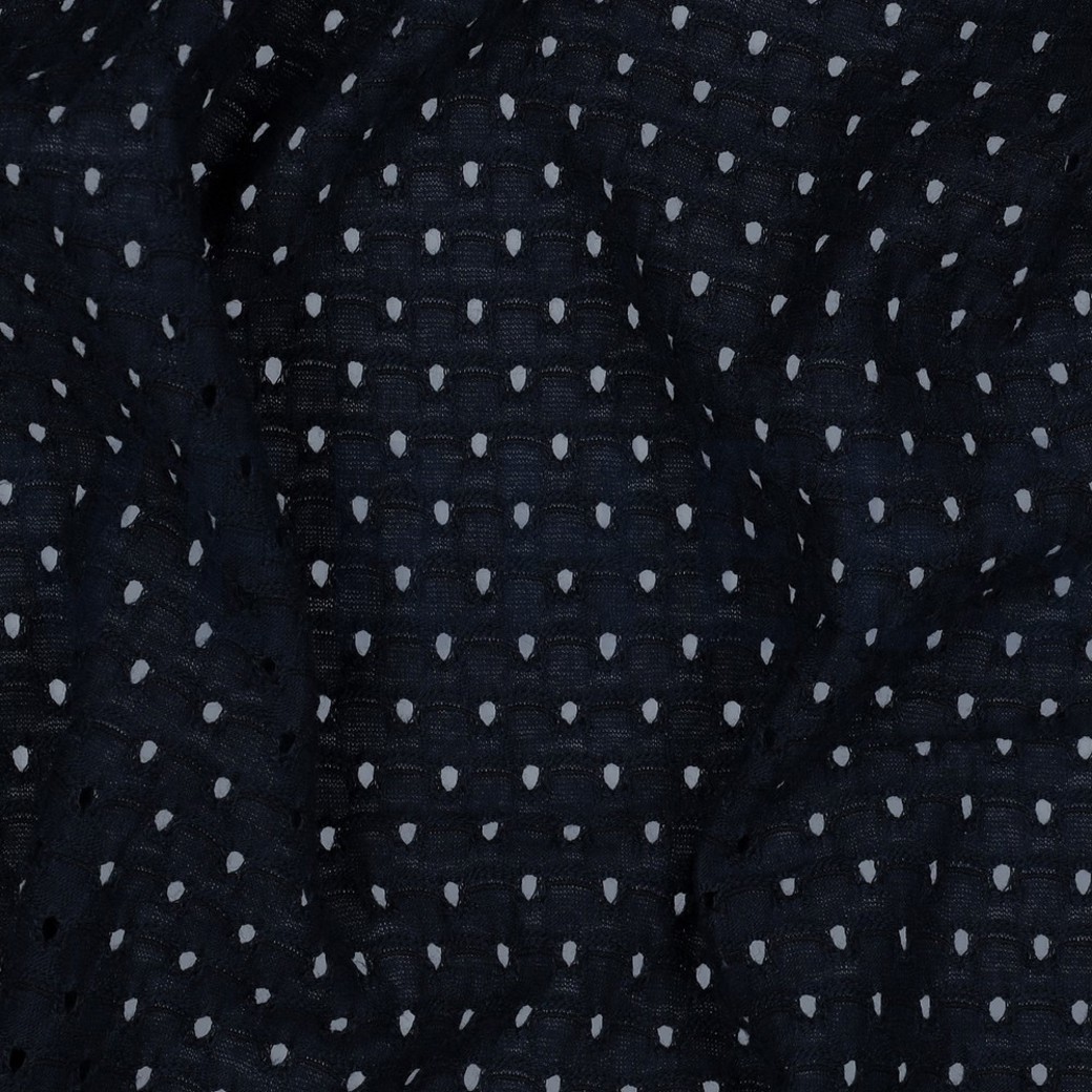 EYELET STRETCH NAVY #3
