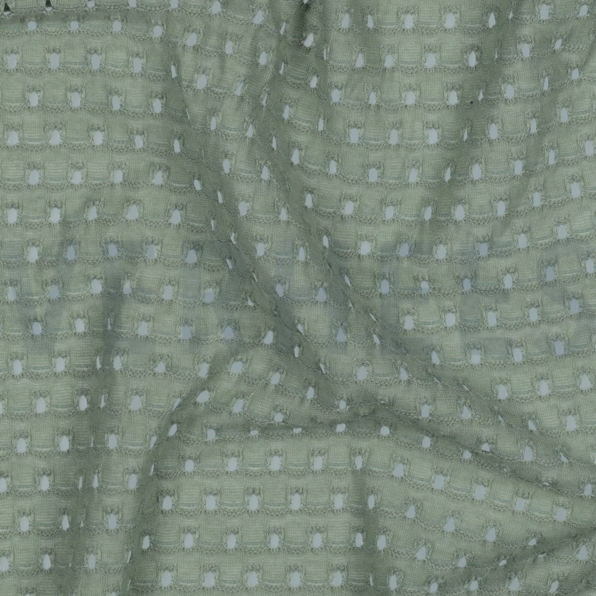 EYELET STRETCH DARK MINT (high resolution) #3