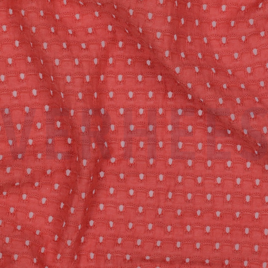 EYELET STRETCH CORAL #3