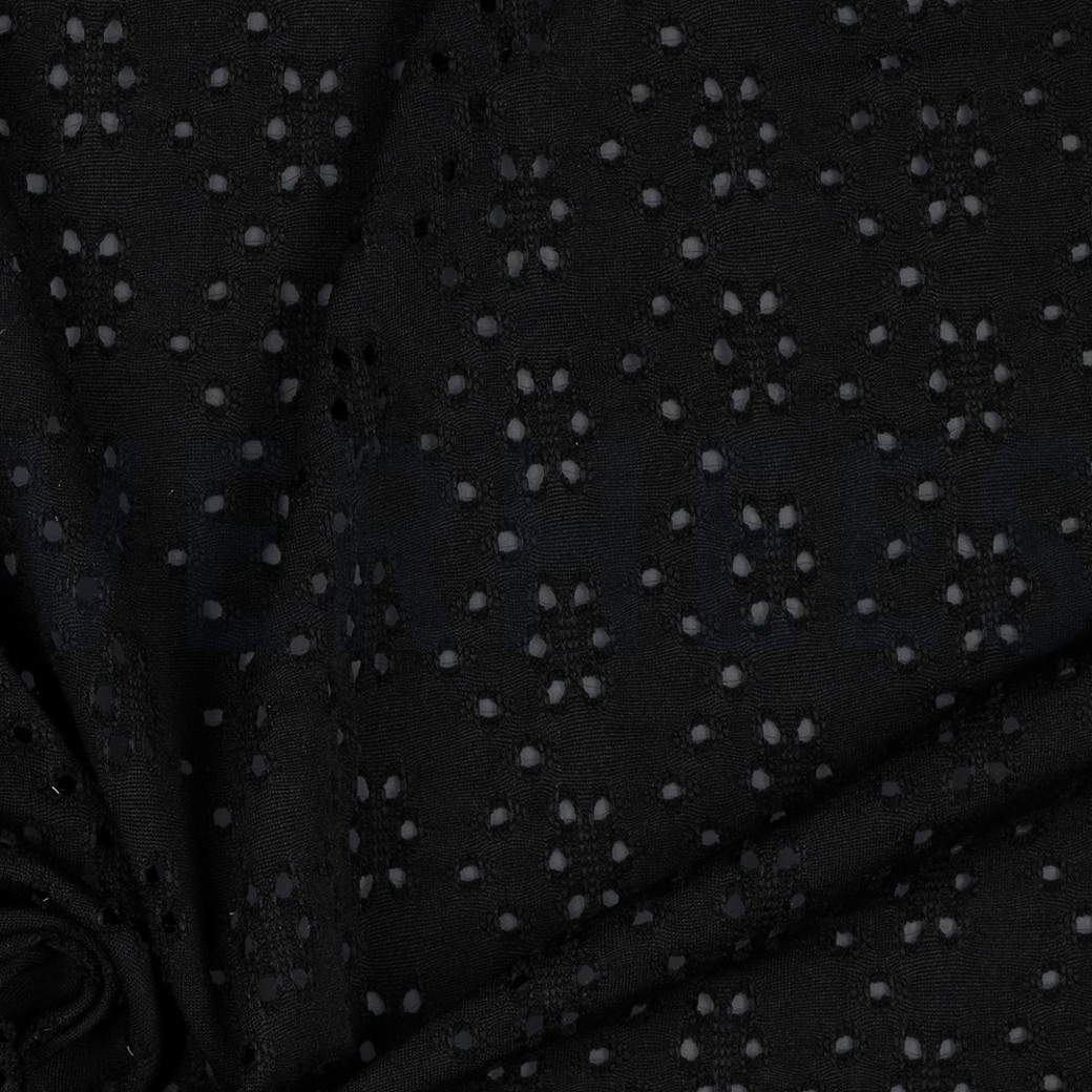 EYELET STRETCH BLACK #3