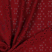 EYELET STRETCH WINE (thumbnail) #3