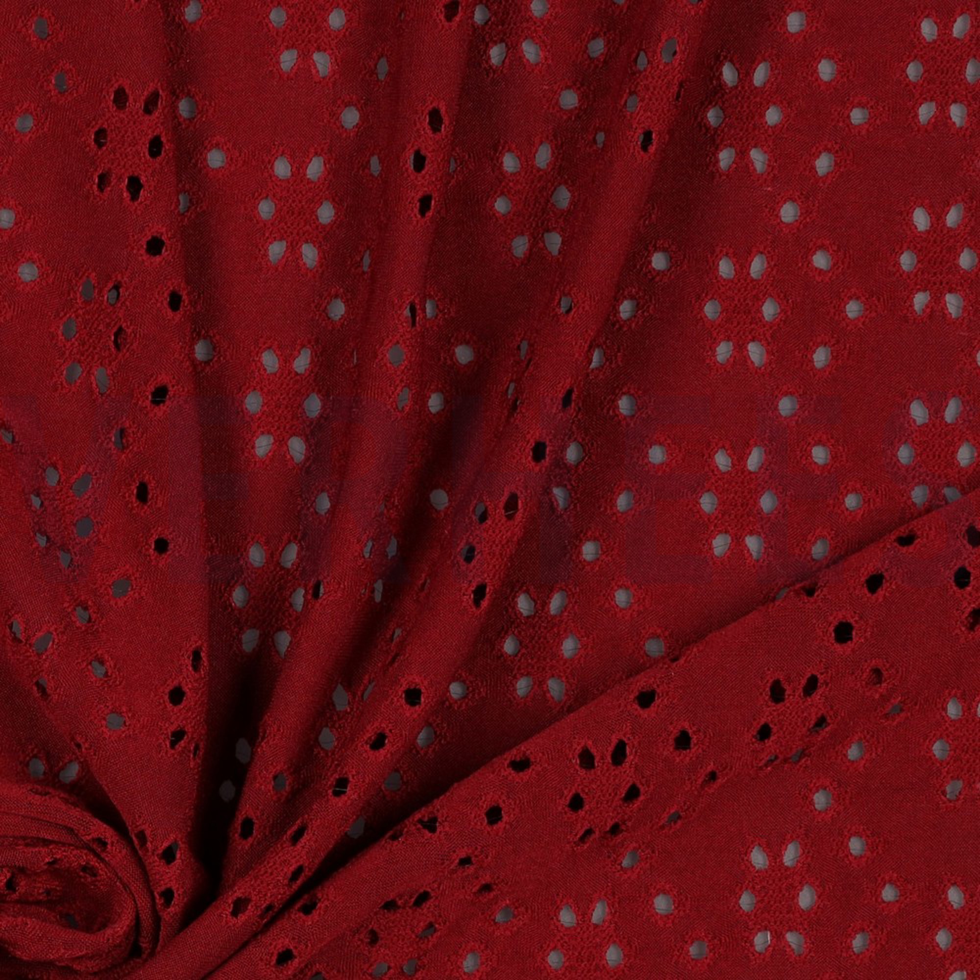 EYELET STRETCH WINE (high resolution) #3