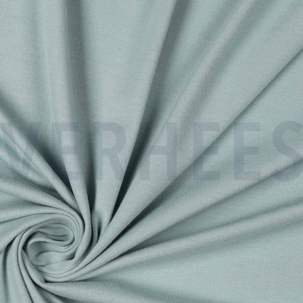 BAMBOO COTTON JERSEY TEAL #3