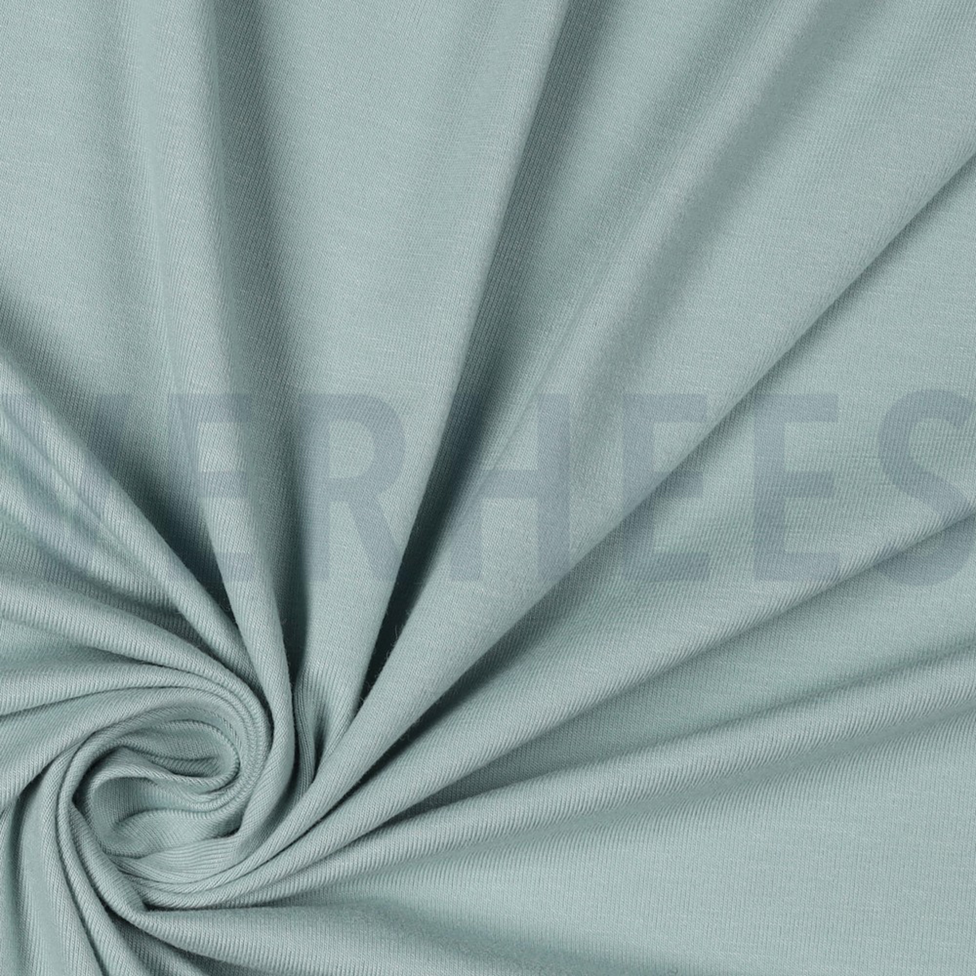 BAMBOO COTTON JERSEY TEAL (high resolution) #3
