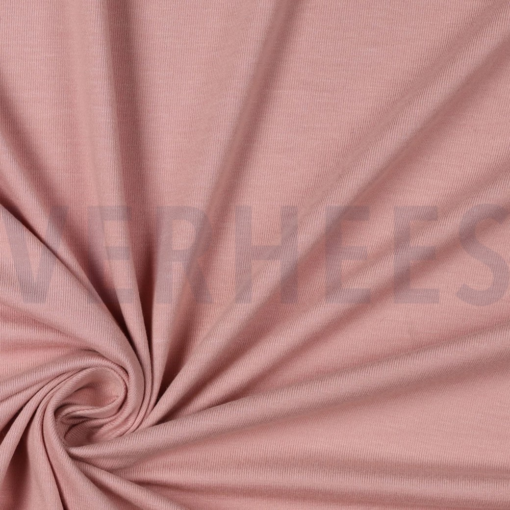 BAMBOO COTTON JERSEY OLD ROSE #3
