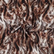 LENZING ECOVERO DIGITAL ANIMAL SKIN BROWN (thumbnail) #3