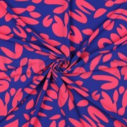 MAGNOLIA STRETCH ABSTRACT COBALT (thumbnail) #3