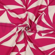 MAGNOLIA STRETCH GEOMETRIC FUCHSIA (thumbnail) #3