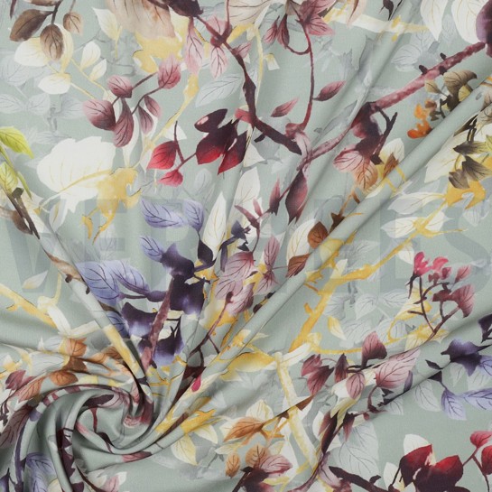 VISCOSE RADIANCE DIGITAL FLORAL NILE #7