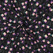 RADIANCE FOIL FLOWERS BLACK (thumbnail) #3