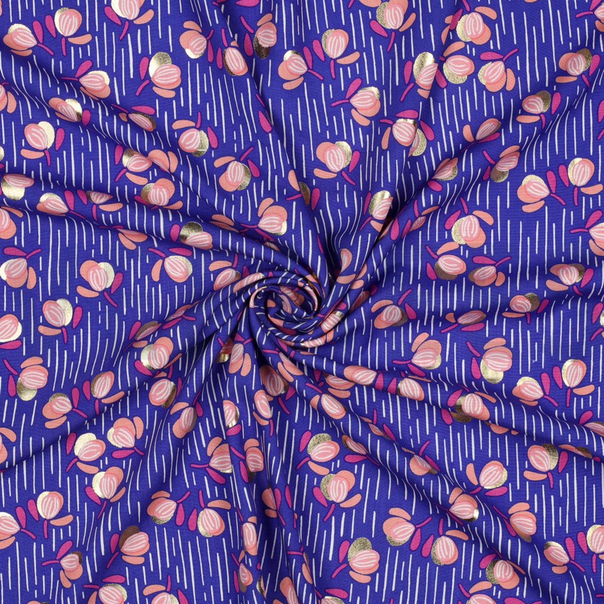 RADIANCE FOIL FLOWERS COBALT (high resolution) #3