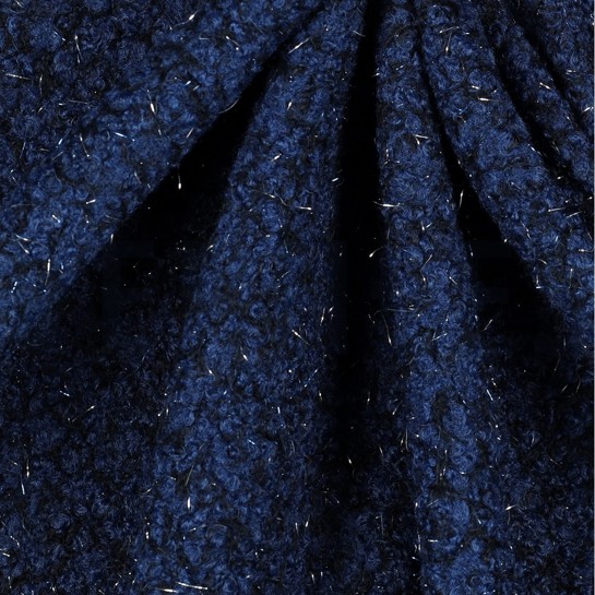 BOUCLÉ LUREX MARINEBLAUW #7