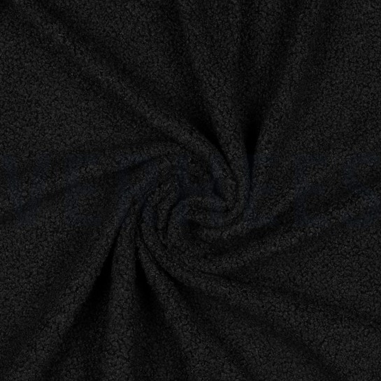 TEDDYSTOFF KUNSTPELZ SCHWARZ #7