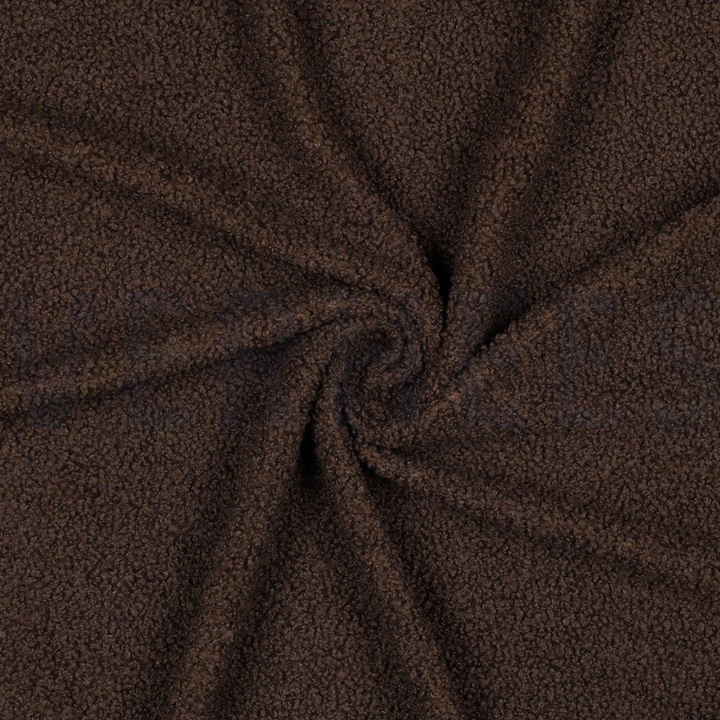 TEDDY FUR DARK BROWN #3