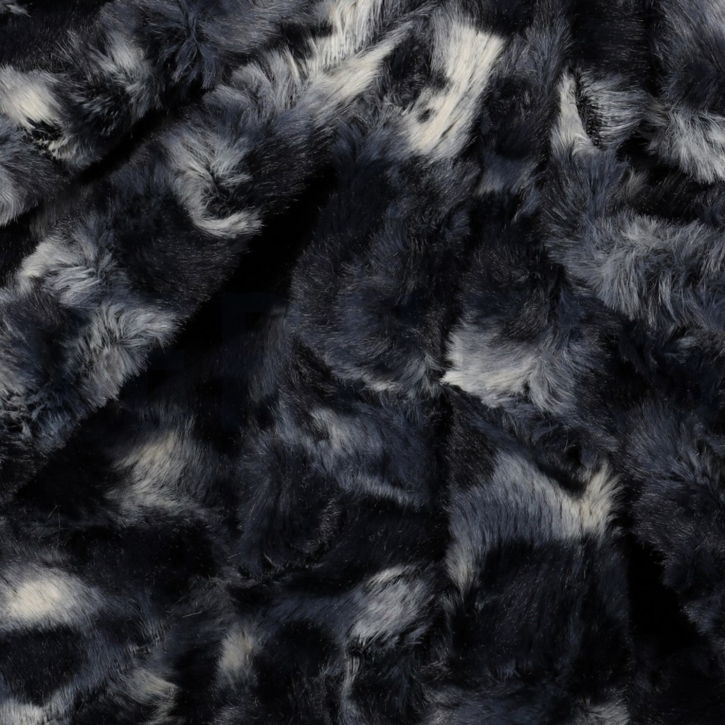 FAUX FUR ANIMAL NAVY #3